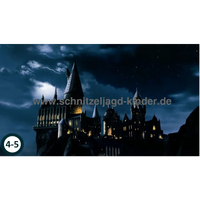 Zauber Schnitzeljagd Für Ein Harry Potter Hogwarts Mystery Kindergeburtstag-4-5 Jahren - Schnitzeljagd Aufgaben Zum Ausdrucken Pdf-schnitzeljagd-kinder