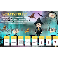 Zauber Schnitzeljagd Für Ein Harry Potter Hogwarts Mystery Kindergeburtstag-6-8 Jahren - Schnitzeljagd Aufgaben Zum Ausdrucken Pdf - schnitzeljagd-kinder