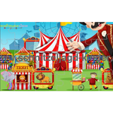 Zirkus-Schnitzeljagd für Kinder (6 Jahre)- SCHNITZELJAGD AUFGABEN ZUM AUSDRUCKEN PDF - schnitzeljagd-kinder