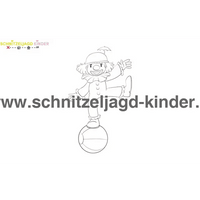 Zirkus-Schnitzeljagd für Kinder (6 Jahre)- SCHNITZELJAGD AUFGABEN ZUM AUSDRUCKEN PDF - schnitzeljagd-kinder