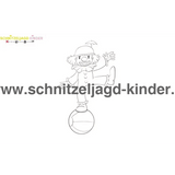 Zirkus-Schnitzeljagd für Kinder (6 Jahre)- SCHNITZELJAGD AUFGABEN ZUM AUSDRUCKEN PDF - schnitzeljagd-kinder