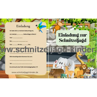 Zooschatzsuche - Zoo Schnitzeljagd zum Ausdrucken für Kinder von 4-7 Jahren - schnitzeljagd-kinder
