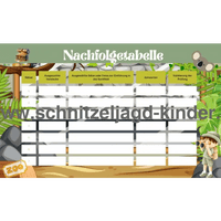 Zooschatzsuche - Zoo Schnitzeljagd zum Ausdrucken für Kinder von 4-7 Jahren - schnitzeljagd-kinder